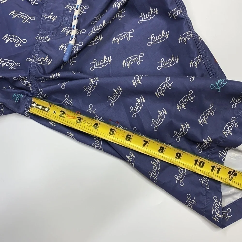 Lucky Brand Blue Swim Trunks Size 20